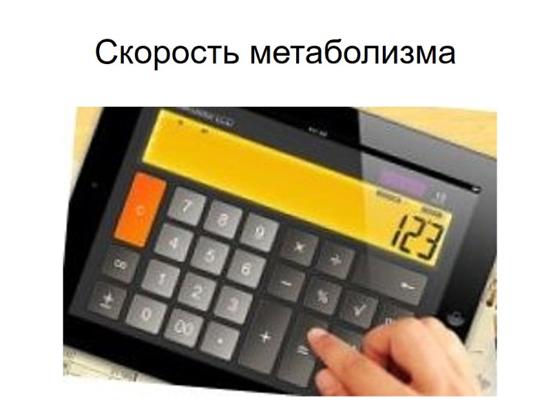 Скорость метаболизма